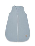 Qmini Sac de dormit Jeans cu fermoar de iarna din muselina dubla 70 cm