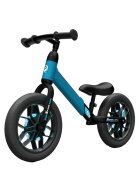 QPlay Bicicleta copii fara pedale Balance bike Spark Albastru 12 inch de la 3 ani pana la 30 kg iluminare LED la roti ghidon ajustabil cu mansoane anti-alunecare sa ajustabila pe inaltime roti de cauciuc