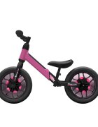 QPlay Bicicleta copii fara pedale Balance bike Spark Roz 12 inch de la 3 ani pana la 30 kg iluminare LED la roti ghidon ajustabil cu mansoane anti-alunecare sa ajustabila pe inaltime roti de cauciuc