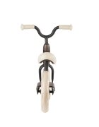 QPlay Bicicleta copii fara pedale Trainer Balance bike negru 10 inch varsta 2-4 ani sa din piele ecologica inaltime ajustabila la ghidon si scaun roti din spuma EVA cu densitate ridicata