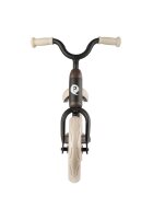 QPlay Bicicleta copii fara pedale Trainer Balance bike negru 10 inch varsta 2-4 ani sa din piele ecologica inaltime ajustabila la ghidon si scaun roti din spuma EVA cu densitate ridicata