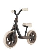 QPlay Bicicleta copii fara pedale Trainer Balance bike negru 10 inch varsta 2-4 ani sa din piele ecologica inaltime ajustabila la ghidon si scaun roti din spuma EVA cu densitate ridicata