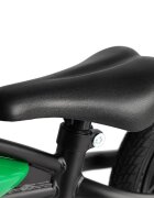 QPlay Bicicleta fara pedale Feduro Verde Balance bike roti 12 inch gonflabile sa ajustabila din piele ecologica varsta 3-6 ani