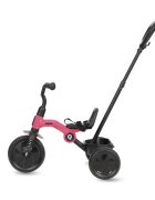 QPlay Tricicleta pentru copii Ant Plus Rose cu roti din spuma EVA pliere compacta cosulet pentru jucarii de la 2 ani pana la 25 kg
