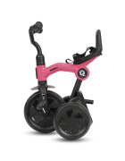 QPlay Tricicleta pentru copii Ant Plus Rose cu roti din spuma EVA pliere compacta cosulet pentru jucarii de la 2 ani pana la 25 kg