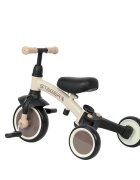 QPlay Tricicleta pentru copii Stager Maro evolutiva pliabila scaun reglabil roti Eva suport pentru picioare maner parental reglabil