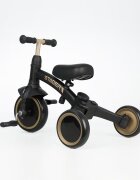 QPlay Tricicleta pentru copii Stager Platinum evolutiva pliabila scaun reglabil roti Eva suport pentru picioare maner parental reglabil