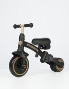 QPlay Tricicleta pentru copii Stager Platinum evolutiva pliabila scaun reglabil roti Eva suport pentru picioare maner parental reglabil