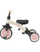 QPlay Tricicleta pentru copii Stager Roz evolutiva pliabila scaun reglabil roti Eva suport pentru picioare maner parental reglabil
