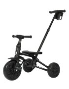 QPlay Tricicleta ultrapliabila Nova Max Negru maner telescopic spatar rotativ si reglabil cadru din aluminiu roti Eva accesorii incluse