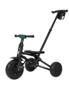 QPlay Tricicleta ultrapliabila Nova Max Verde maner telescopic spatar rotativ si reglabil cadru din aluminiu roti Eva accesorii incluse
