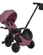 QPlay Tricicleta ultrapliabila Nova Max Violet maner telescopic spatar rotativ si reglabil cadru din aluminiu roti Eva accesorii incluse