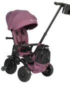 QPlay Tricicleta ultrapliabila Nova Max Violet maner telescopic spatar rotativ si reglabil cadru din aluminiu roti Eva accesorii incluse