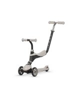 QPlay Trotineta 5in1 Sema Bej cu scaun maner telescopic si ajustabil suport pentru picioare detasabil greutate suportata 50 kg