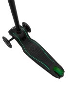 QPlay Trotineta Future verde 3 roti cu lumini LED pliabila ghidon reglabil platforma antialunecare greutate suportata 50 kg
