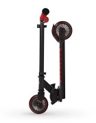 QPlay Trotineta Honeycomb Albastru cu lumini LED pliabila ghidon reglabil greutate suportata 50 kg varsta 5 ani+