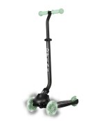 QPlay Trotineta pentru copii Sema EVO Verde 6 in 1 multifunctionala cu scaunel maner telescopic parental inaltime ajustabila cadru din aluminiu greutate admisa 50 kg