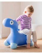 Quut Toys Dinozaur gonflabil saltaret Hoppi Dino albastru