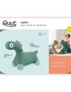 Quut Toys Dinozaur gonflabil saltaret Hoppi Dino verde