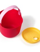 Quut Toys Galetusa cu sita Bucki rosu cherry