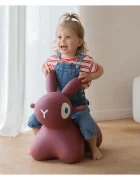 Quut Toys Iepuras gonflabil saltaret Hoppi Bunny bordo