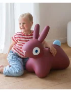 Quut Toys Iepuras gonflabil saltaret Hoppi Bunny bordo