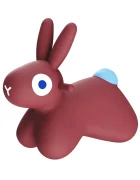 Quut Toys Iepuras gonflabil saltaret Hoppi Bunny bordo