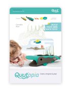 Quut Toys Jucarie creativa de baie Crocodile River
