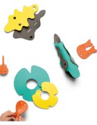 Quut Toys Jucarie creativa de baie Crocodile River