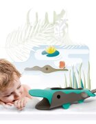 Quut Toys Jucarie creativa de baie Crocodile River