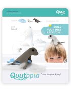 Quut Toys Jucarie creativa de baie Insula Focilor