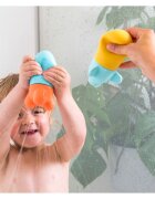 Quut Toys Jucarie stropitoare de baie din silicon Squeezi Rocket