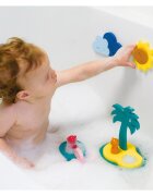 Quut Toys Jucarii de baie din spuma Insula comorilor
