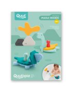 Quut Toys Jucarii de baie Lumea dinozaurilor din spuma