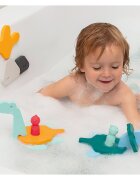 Quut Toys Jucarii de baie Lumea dinozaurilor din spuma