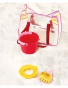 Quut Toys Kit complet rosu pentru plaja si nisip