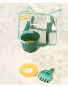 Quut Toys Kit complet verde pentru plaja si nisip