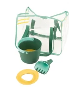 Quut Toys Kit complet verde pentru plaja si nisip