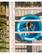 Quut Toys Piscina gonflabila Dippy albastru 120 cm