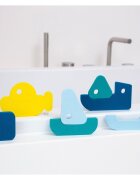 Quut Toys Puzzle de baie 8 piese Barcute colorate