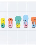 Quut Toys Puzzle de baie Meduze colorate 10 piese