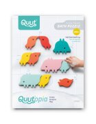 Quut Toys Puzzle de baie pentru copii set 10 piese Parada animalelor