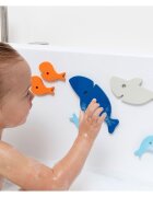 Quut Toys Puzzle de baie Rechinii infometati 10 piese