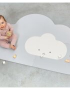 Quut Toys Saltea de joaca pentru copii din spuma norisorul gri 145 cm
