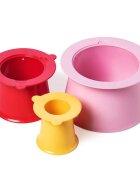 Quut Toys Set forme pentru nisip Alto rosu