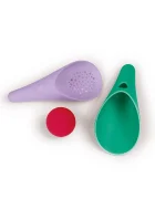 Quut Toys Set lopatica cu sita si minge Cuppi mov
