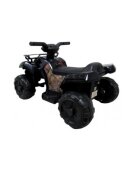 R-Sport Atv electric pentru copii J8AAA negru 35W cu tractiune spate muzica sunete si lumni