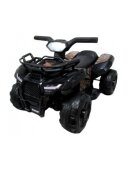 R-Sport Atv electric pentru copii J8AAA negru 35W cu tractiune spate muzica sunete si lumni