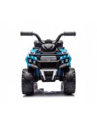 R-Sport ATV electric pentru copii J9 Albastru roti si scaun din plastic putere 25W 70x44x40 cm varsta 1.5-4 ani