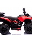 R-Sport ATV electric pentru copii J9 Rosu roti si scaun din plastic putere 25W 70x44x40 cm varsta 1.5-4 ani